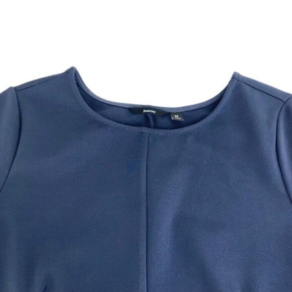 Betabrand Ready Set Go Navy Blue Dress. - Picture 4 of 7